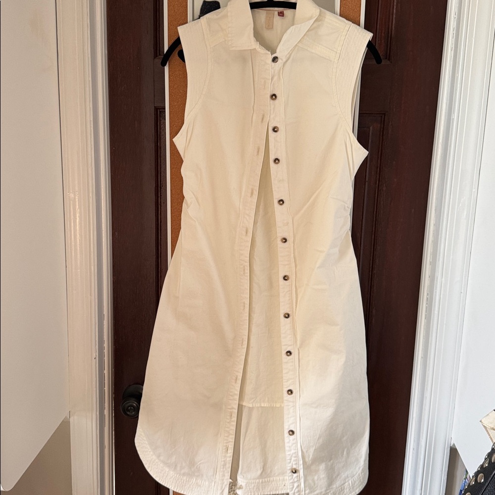 Pilcro White Sleeveless Top